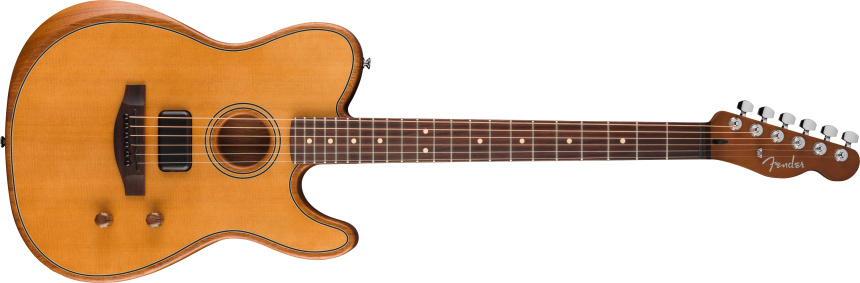 Acoustasonic Standard Series Telecaster Aged Natur